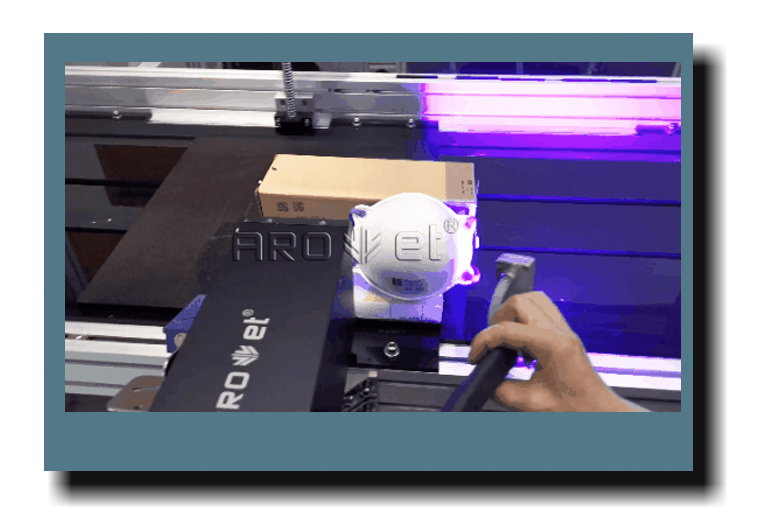 口罩侧面喷印系统28圈专属定制